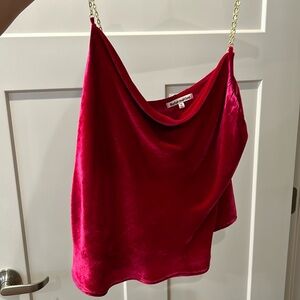 Reformation Rori Velvet Top size M